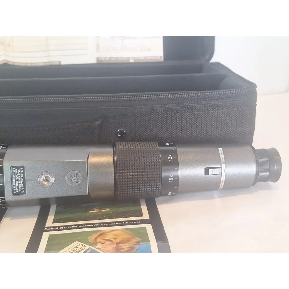 HalleyScope 40mm Japanese Coated Optics Spotting Scope w Case Tripod Docs